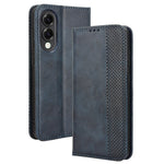 For Samsung Galaxy S25 Edge Case Wallet Stand Retro Texture Leather Phone Cover