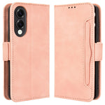 For Samsung Galaxy S25 Edge Case Wallet Leather Phone Cover with Multiple Card Slots