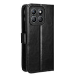 For Honor X8c 4G Case Crazy Horse Texture PU Leather Phone Wallet Cover