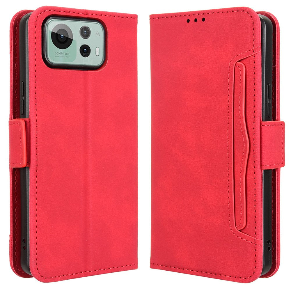 Til Asus Zenfone 12 Ultra 5G Cover Pung Læder Telefoncover med Flere Kortlommer