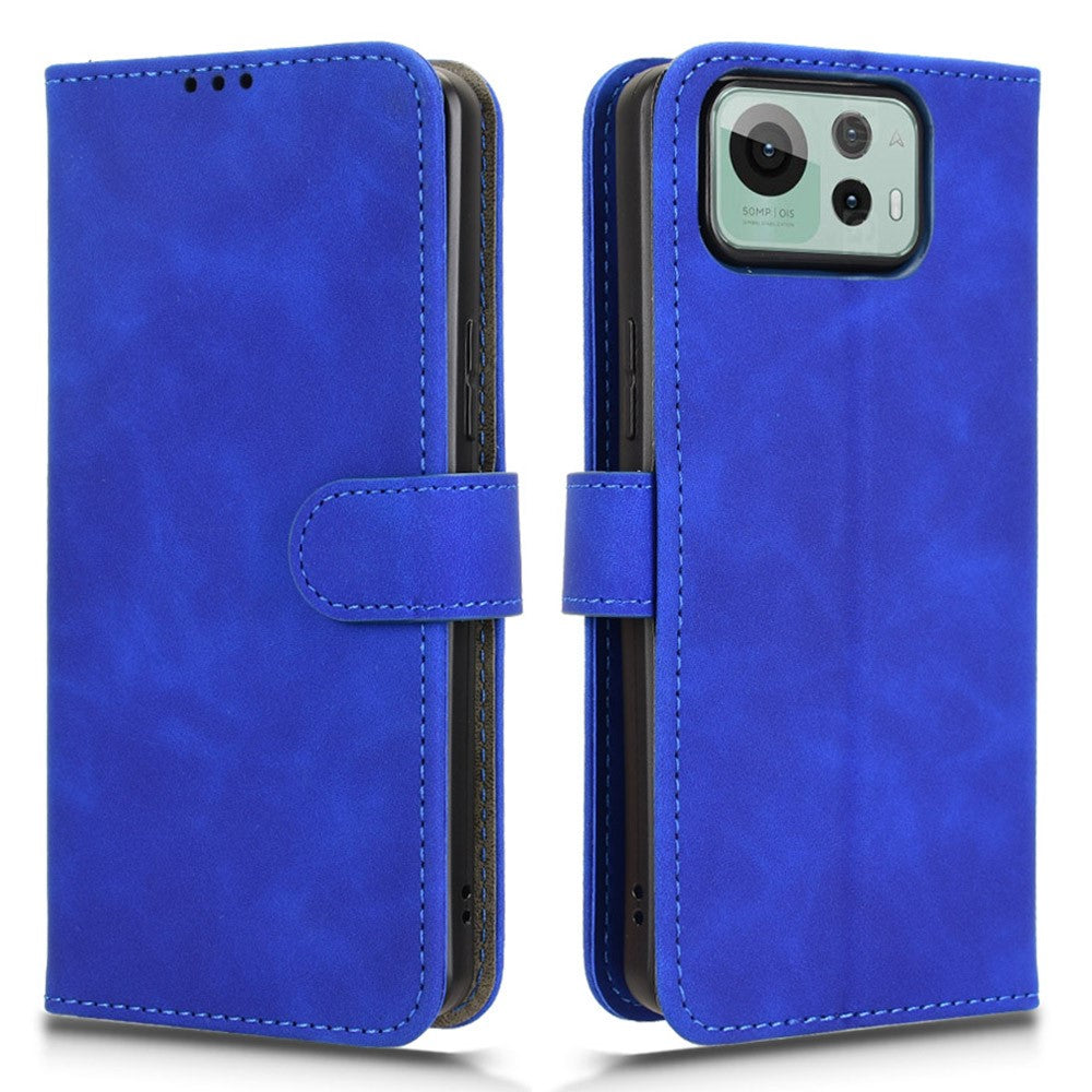 For Asus Zenfone 12 Ultra 5G Leather Case Skin Feel Anti Drop Wallet Flip Phone Cover