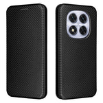 For Xiaomi Redmi Note 14 Pro 4G Case Carbon Fiber Texture Drop-Proof PU Leather Phone Cover
