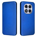 For Xiaomi Redmi Note 14 Pro 4G Case Carbon Fiber Texture Drop-Proof PU Leather Phone Cover