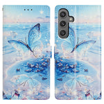 Samsung Galaxy A15 5G Fodral Mönster Tryck Plånboksfodral Flip Läder mobilfodral