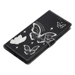 Samsung Galaxy A25 5G (Global) (161,0 x 76,5 x 8,3 mm) Läderfodral Mönstertryck Plånboksfodral Flipfodral