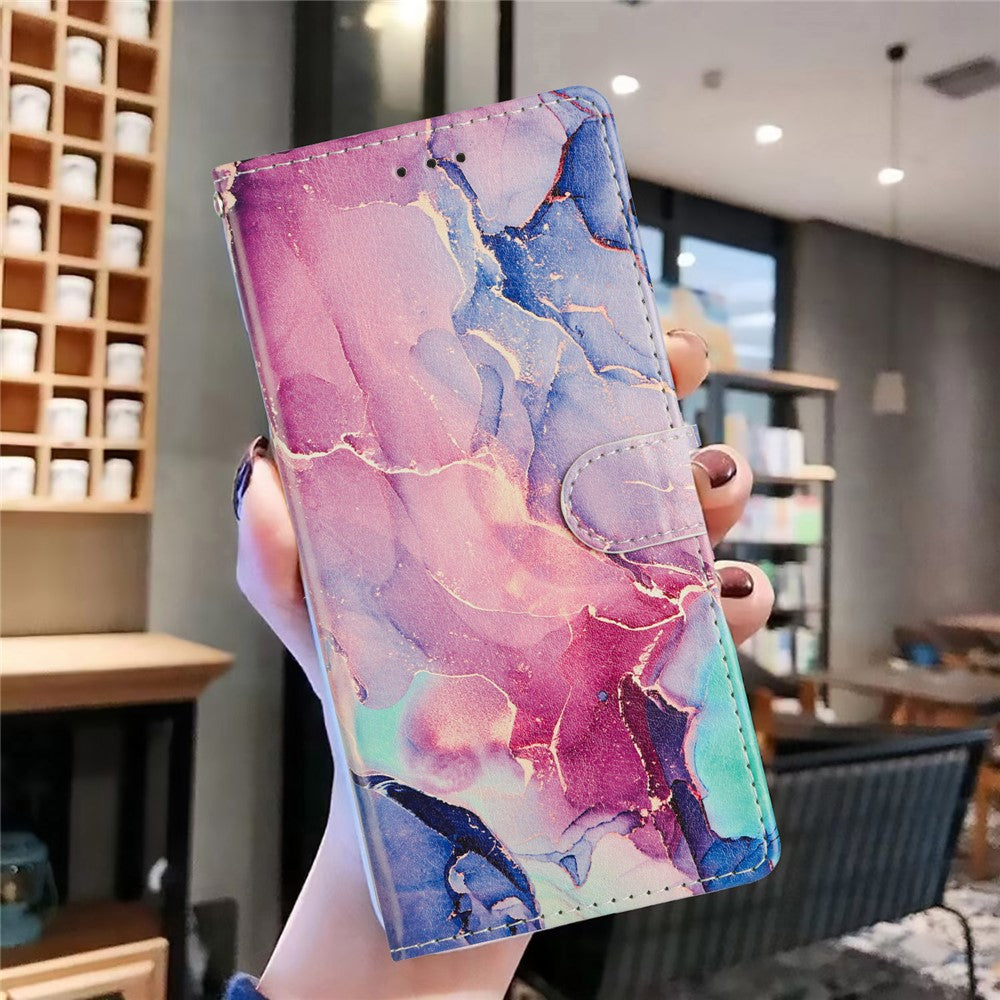 For OnePlus Nord CE4 Lite 5G Case Pattern Printing Wallet Stand Flip Leather Phone Cover