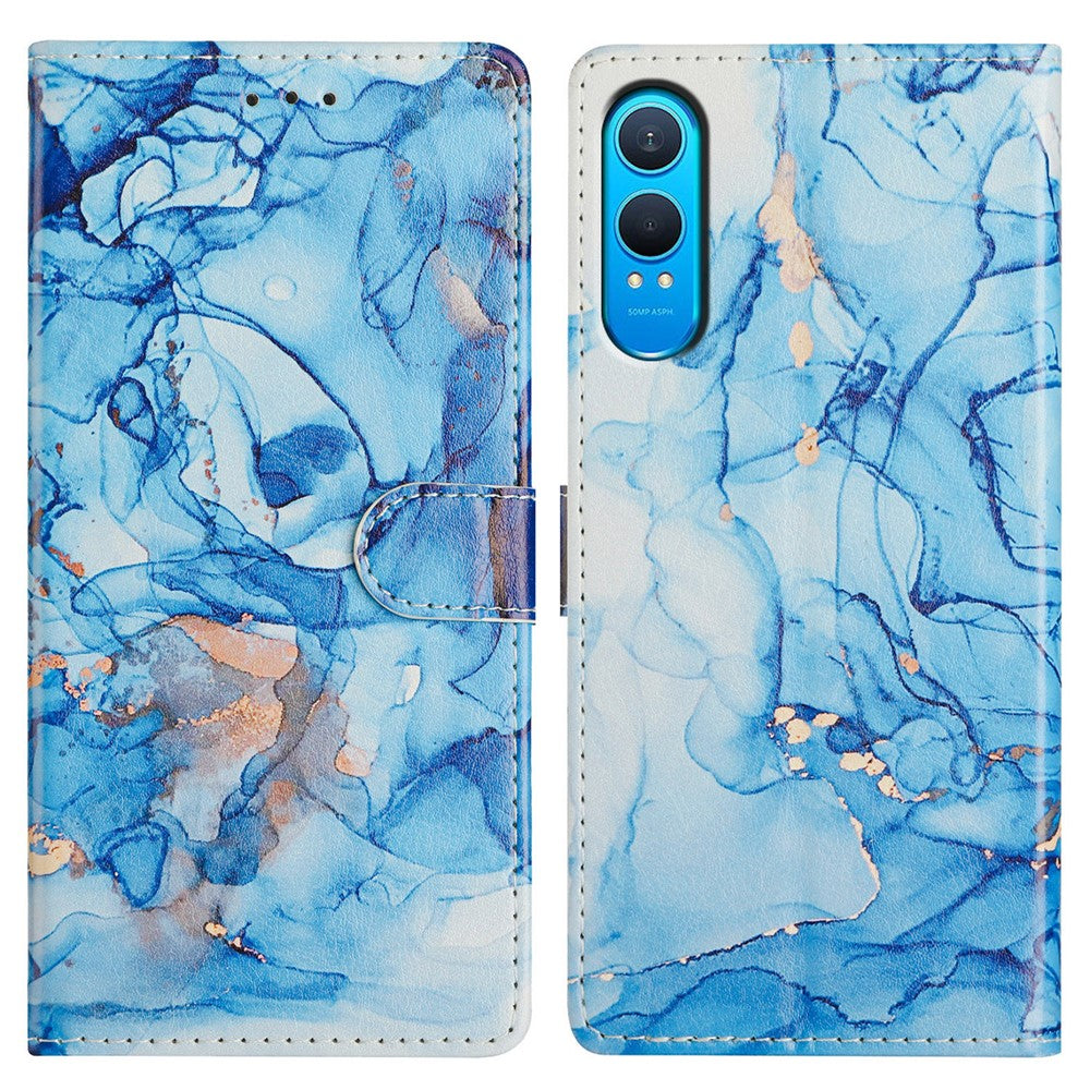For OnePlus Nord CE4 Lite 5G Case Pattern Printing Wallet Stand Flip Leather Phone Cover