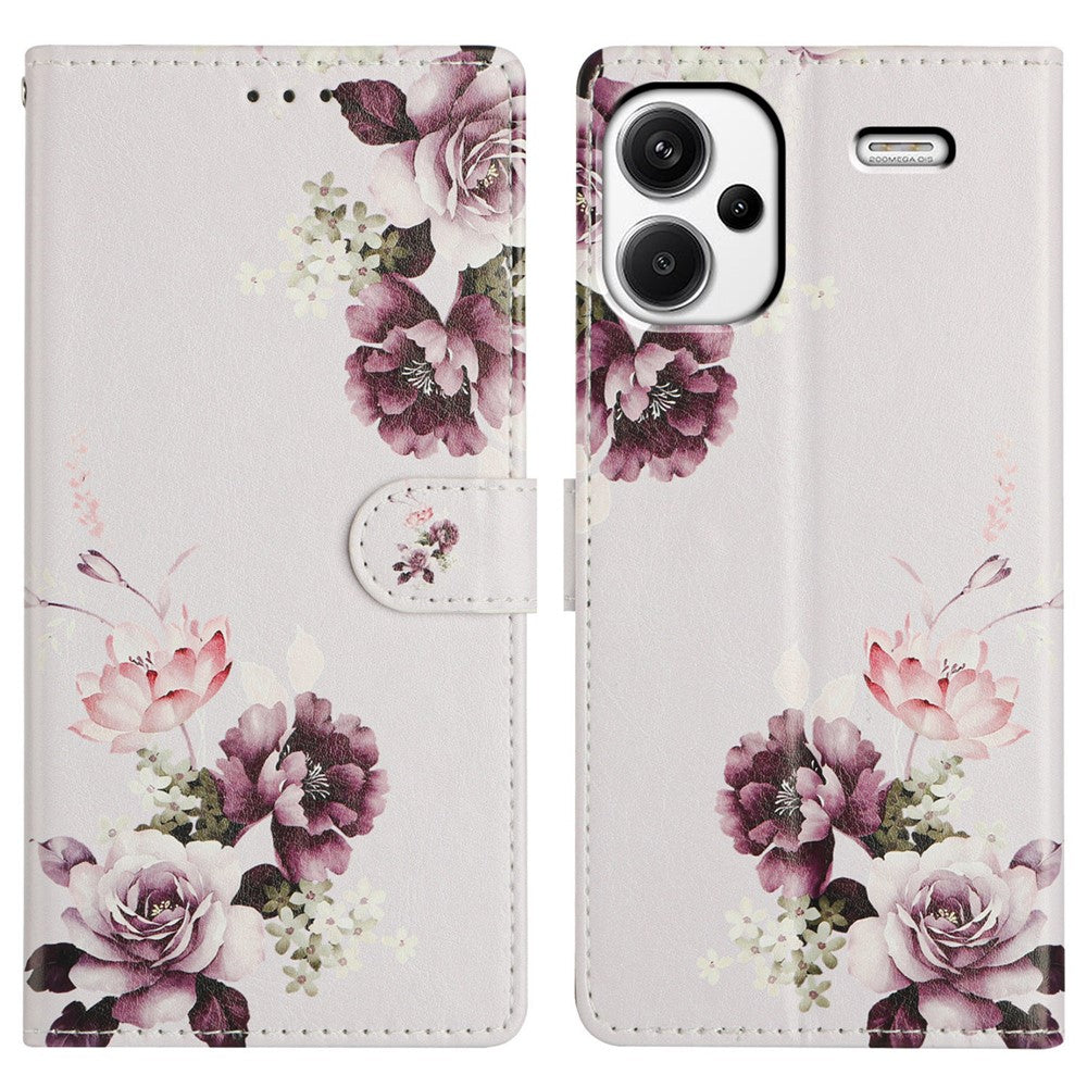 For Xiaomi Redmi Note 13 Pro+ 5G Case Pattern Printing Wallet Stand Flip Leather Phone Cover