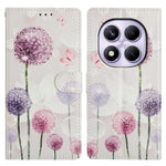 For Xiaomi Redmi Note 14 Pro 4G Wallet Phone Case PU Leather Flip Cover with Stand Card Holder Painted Design
