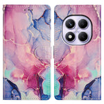 For Xiaomi Redmi Note 14 Pro 4G Wallet Phone Case PU Leather Flip Cover with Stand Card Holder Painted Design