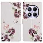 For Xiaomi Redmi Note 14 Pro 4G Wallet Phone Case PU Leather Flip Cover with Stand Card Holder Painted Design