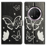 Phone Case for Honor Magic7 Lite 5G / X9c 5G / X60 Pro 5G Wallet PU Leather Flip Cover with Stand Painted Design