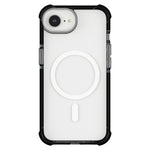 For iPhone 17e / 16e Case Clear Acrylic Magnetic TPU + TPE + PC Shockproof Phone Cover
