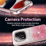 KADEM For Xiaomi Redmi Note 14 Pro+ 5G Case Flower TPU Flexible Gradient Phone Cover