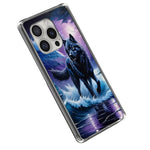 For iPhone 16 Pro Case IMD Pattern Printed Shockproof TPU Phone Cover