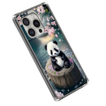 For iPhone 16 Pro Case IMD Pattern Printed Shockproof TPU Phone Cover