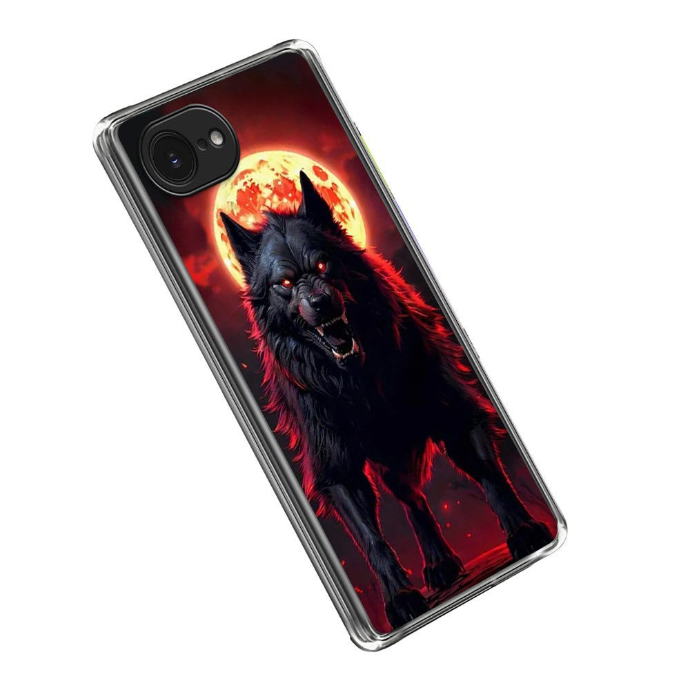 Til iPhone 17e / 16e cover IMD Mønstertrykt Stødsikkert TPU Telefoncover