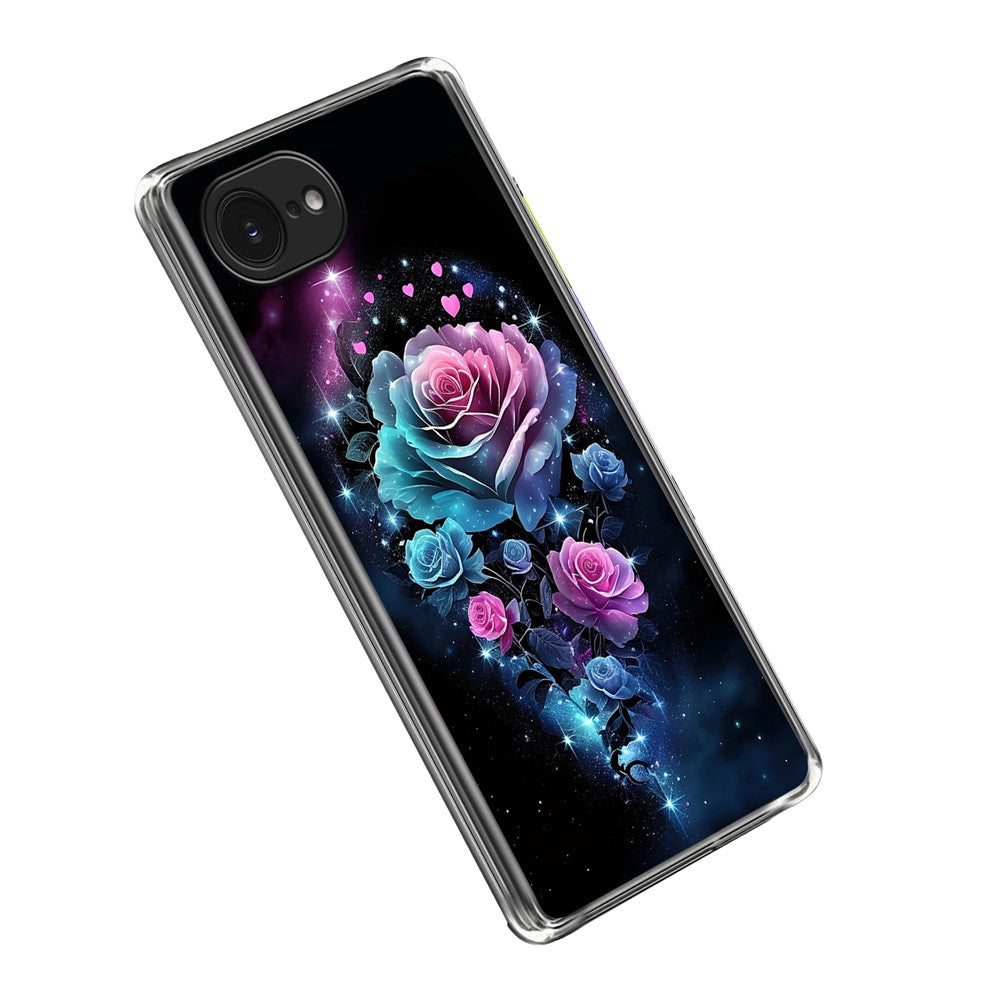 Til iPhone 17e / 16e cover IMD Mønstertrykt Stødsikkert TPU Telefoncover