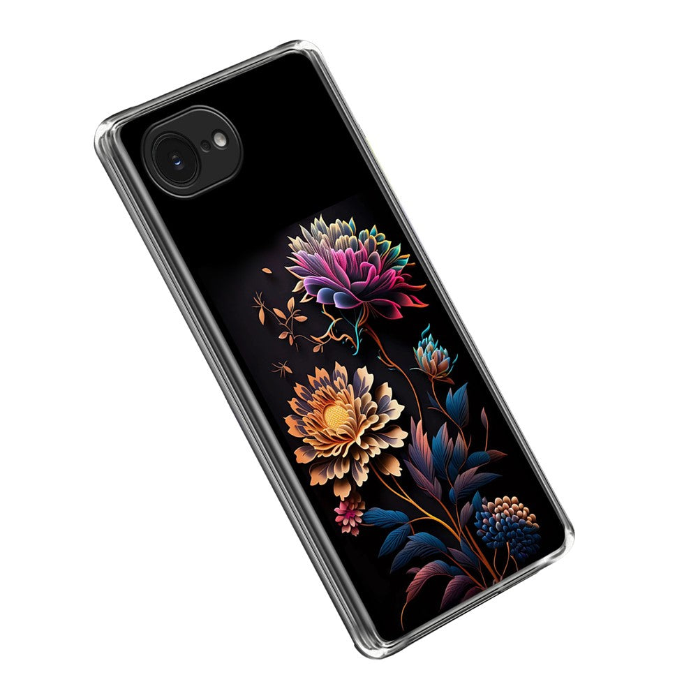 Til iPhone 17e / 16e cover IMD Mønstertrykt Stødsikkert TPU Telefoncover