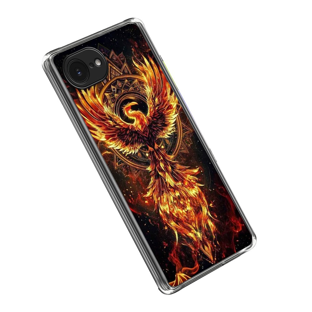 Til iPhone 17e / 16e cover IMD Mønstertrykt Stødsikkert TPU Telefoncover