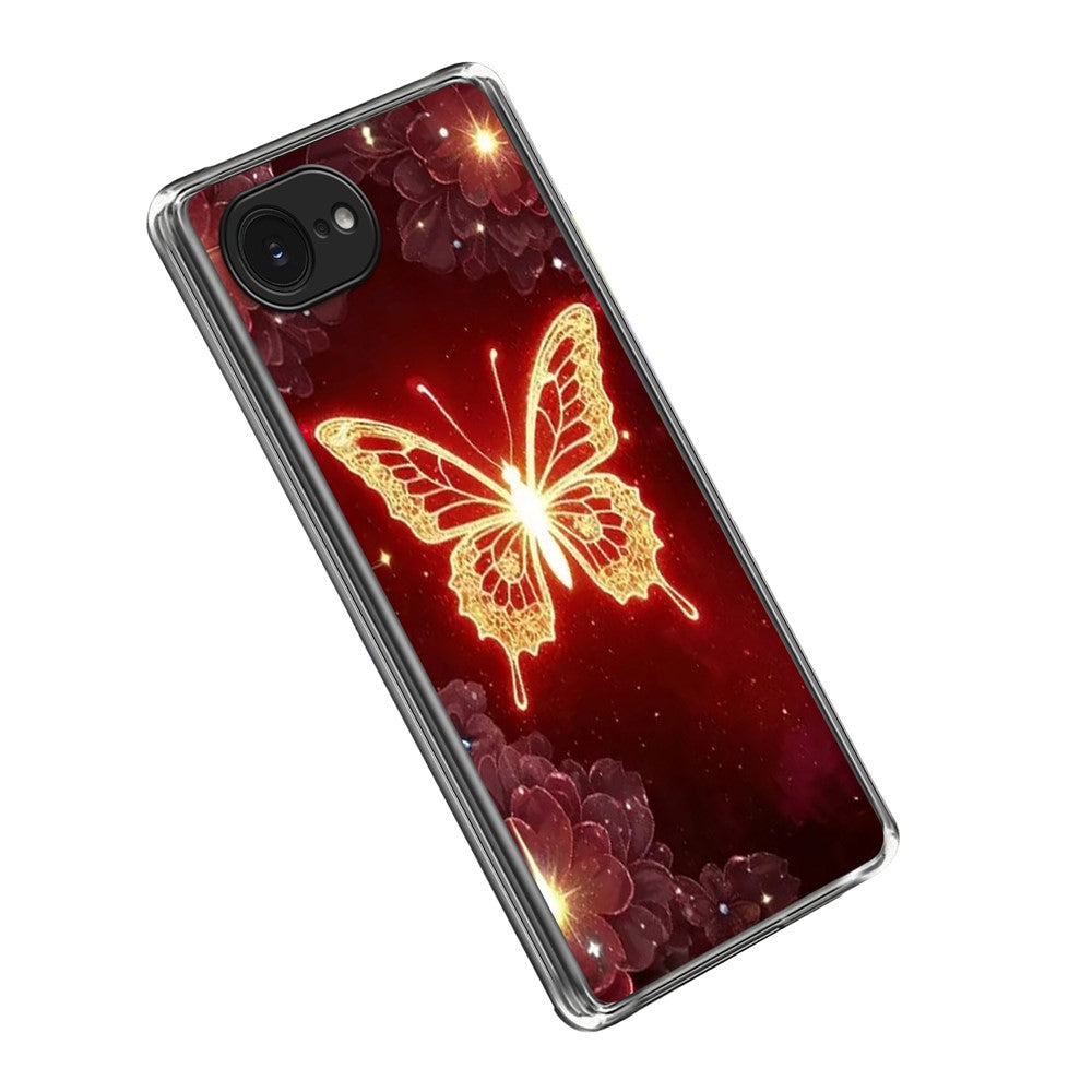 Til iPhone 17e / 16e cover IMD Mønstertrykt Stødsikkert TPU Telefoncover