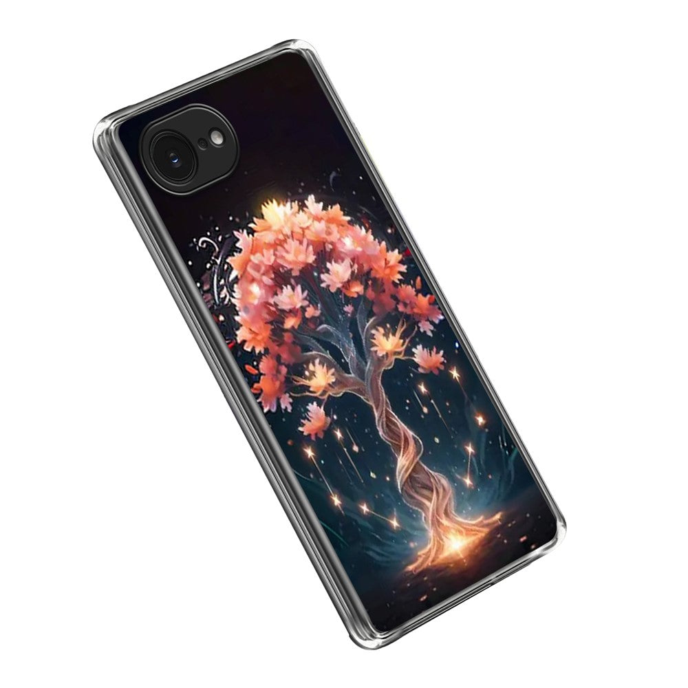 Til iPhone 17e / 16e cover IMD Mønstertrykt Stødsikkert TPU Telefoncover