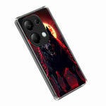For Xiaomi Redmi Note 13 Pro 4G Case IMD Pattern Printed Shockproof TPU Phone Cover