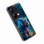 For Xiaomi Redmi Note 13 Pro 4G Case IMD Pattern Printed Shockproof TPU Phone Cover