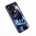 For Xiaomi Redmi Note 13 Pro 4G Case IMD Pattern Printed Shockproof TPU Phone Cover
