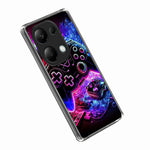 For Xiaomi Redmi Note 13 Pro 4G Case IMD Pattern Printed Shockproof TPU Phone Cover