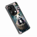 For Xiaomi Redmi Note 13 Pro 4G Case IMD Pattern Printed Shockproof TPU Phone Cover