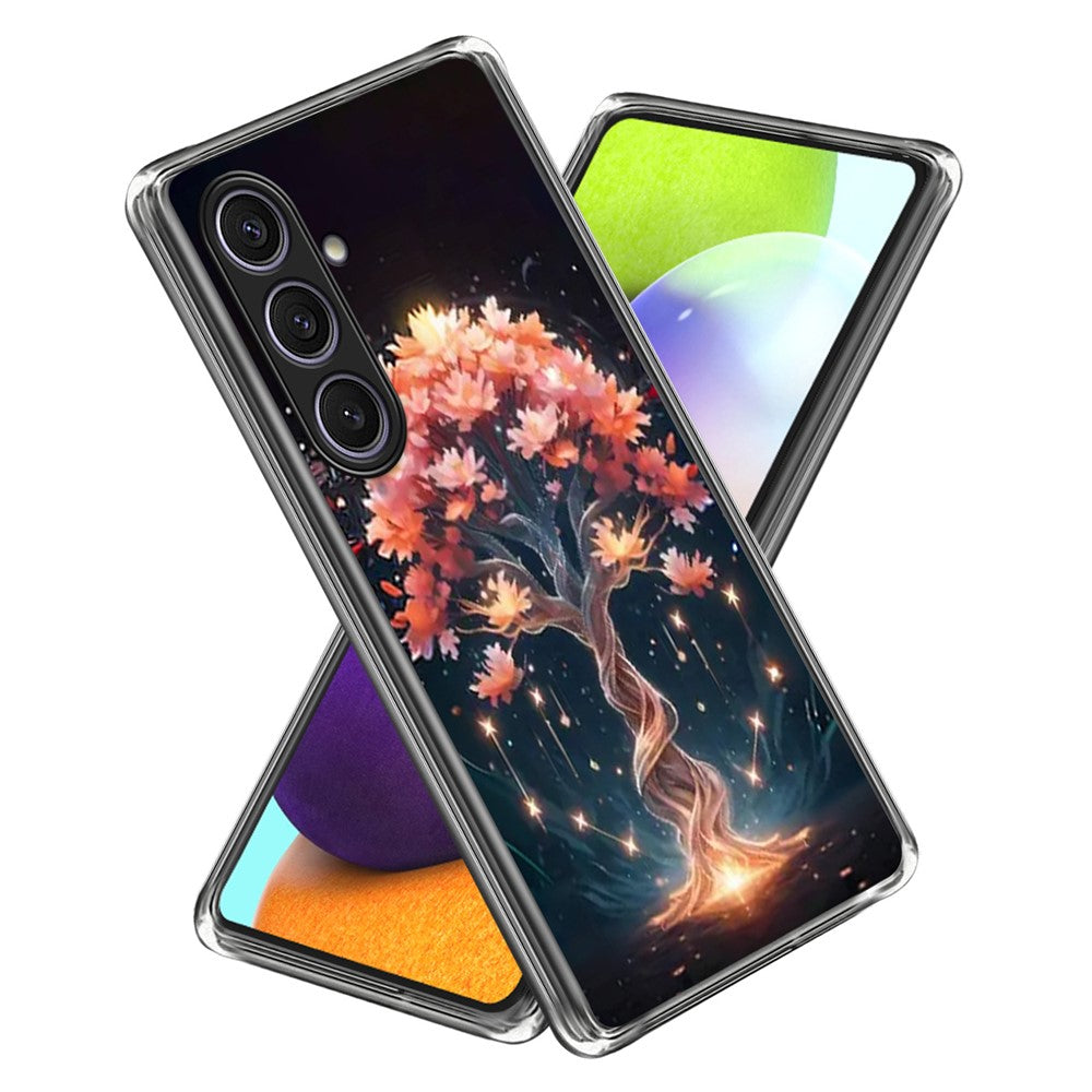 For Samsung Galaxy S25 Case IMD Pattern Printed Shockproof TPU Phone Cover