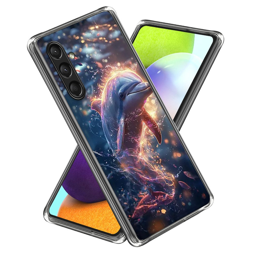 Til Samsung Galaxy A16 5G / 4G Cover IMD Mønstertrykt Stødsikkert TPU Telefoncover