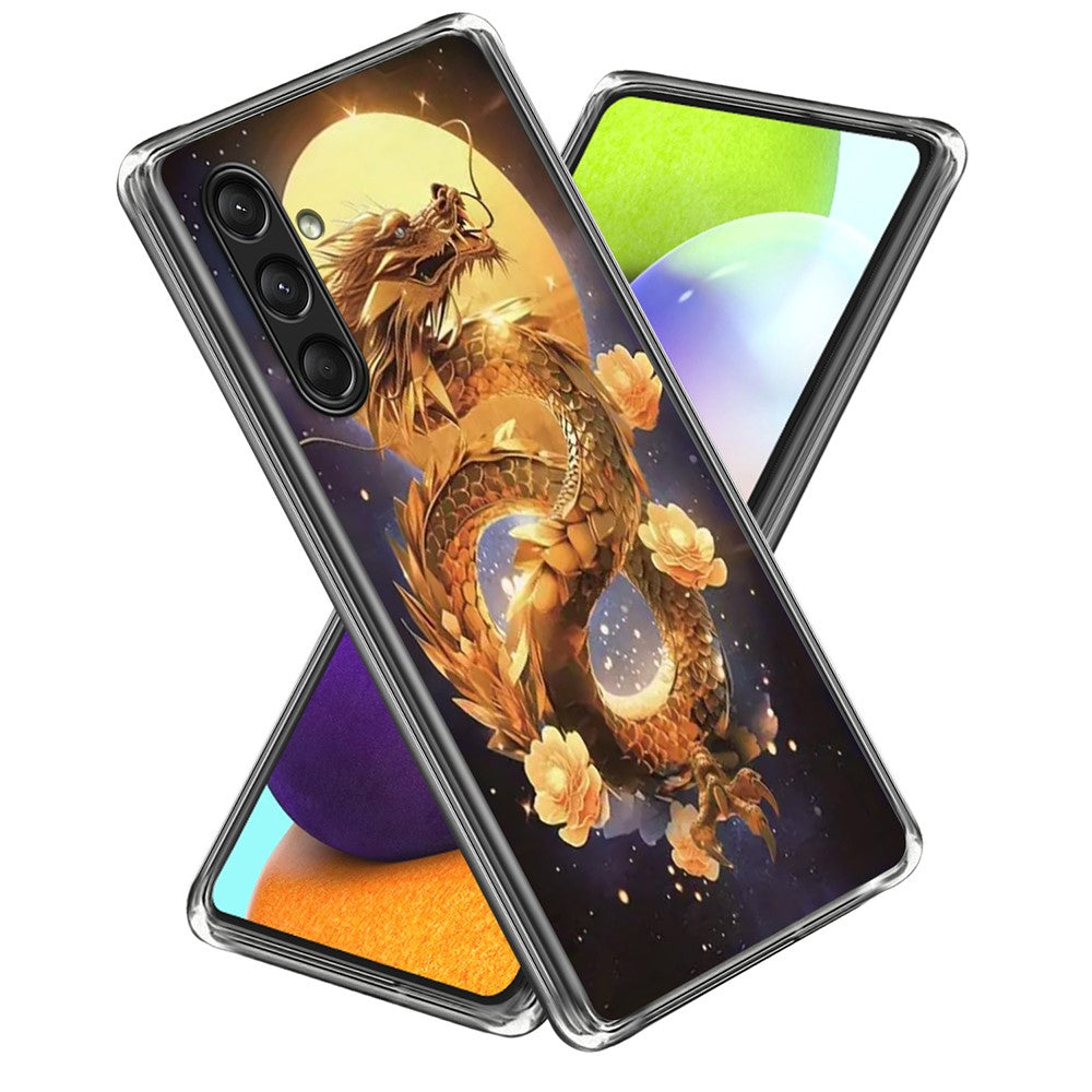 Til Samsung Galaxy A16 5G / 4G Cover IMD Mønstertrykt Stødsikkert TPU Telefoncover