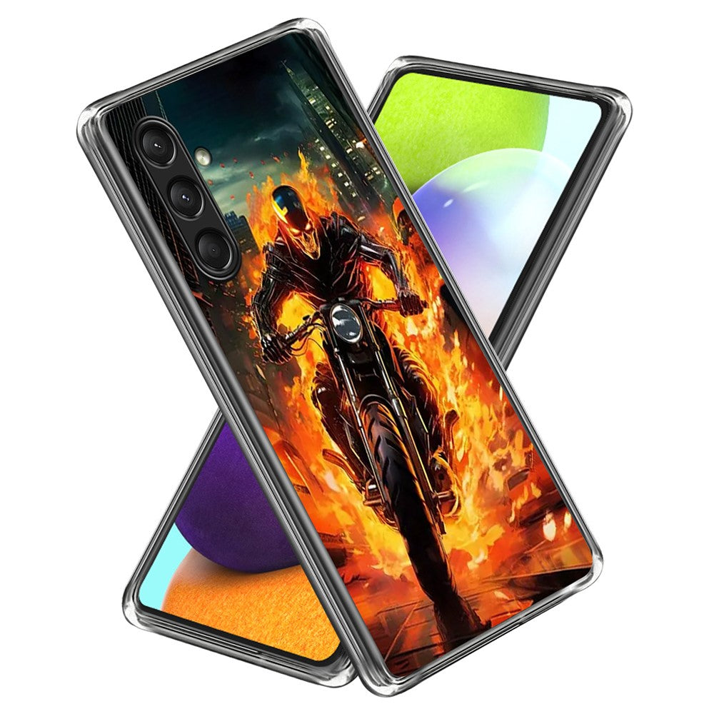 Til Samsung Galaxy A16 5G / 4G Cover IMD Mønstertrykt Stødsikkert TPU Telefoncover