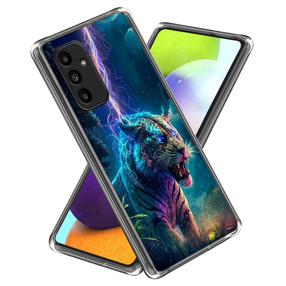 Til Samsung Galaxy A15 5G / 4G Etui IMD Mønsterprintet Stødsikker TPU Telefoncover