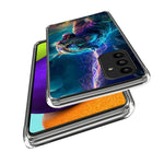 Til Samsung Galaxy A15 5G / 4G Etui IMD Mønsterprintet Stødsikker TPU Telefoncover