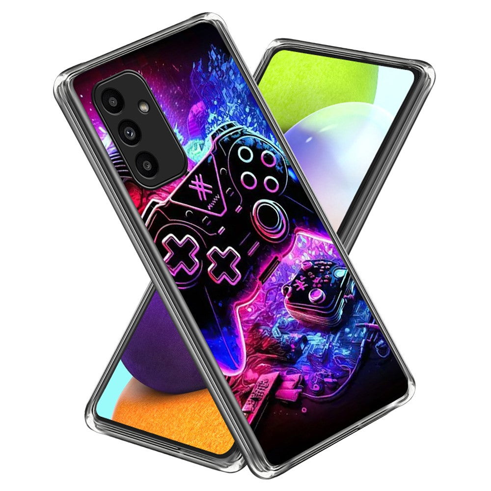Til Samsung Galaxy A15 5G / 4G Etui IMD Mønsterprintet Stødsikker TPU Telefoncover