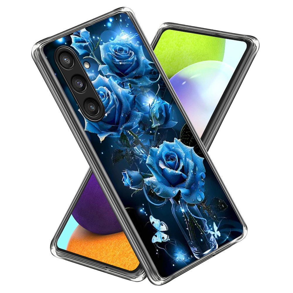 For Samsung Galaxy S25 Case IMD Pattern Printing TPU Shockproof Phone Cover
