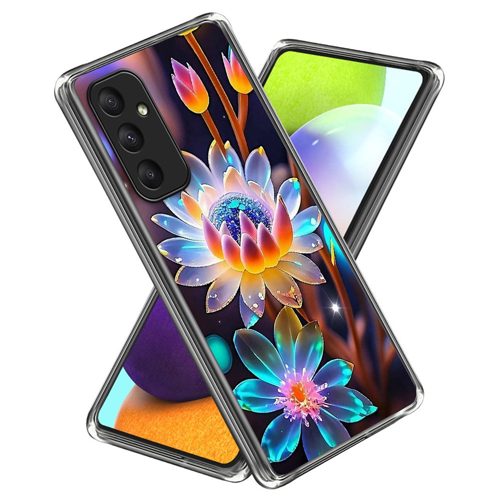Samsung Galaxy A35 5G-skal med mönstertryck, IMD-stötsäkert TPU-mobilskal