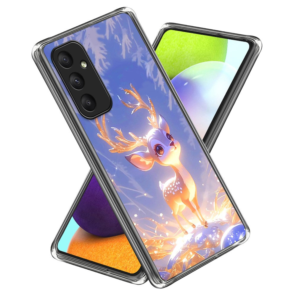 Samsung Galaxy A35 5G-skal med mönstertryck, IMD-stötsäkert TPU-mobilskal