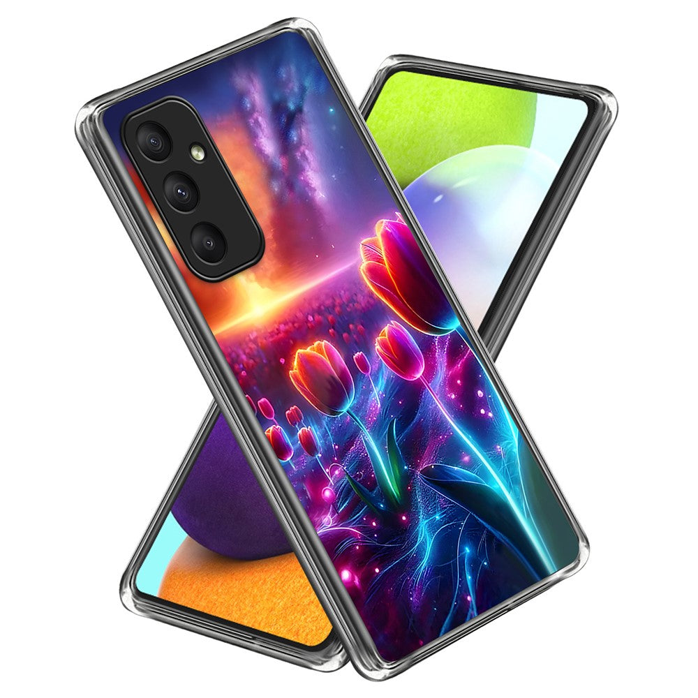 Samsung Galaxy A35 5G-skal med mönstertryck, IMD-stötsäkert TPU-mobilskal