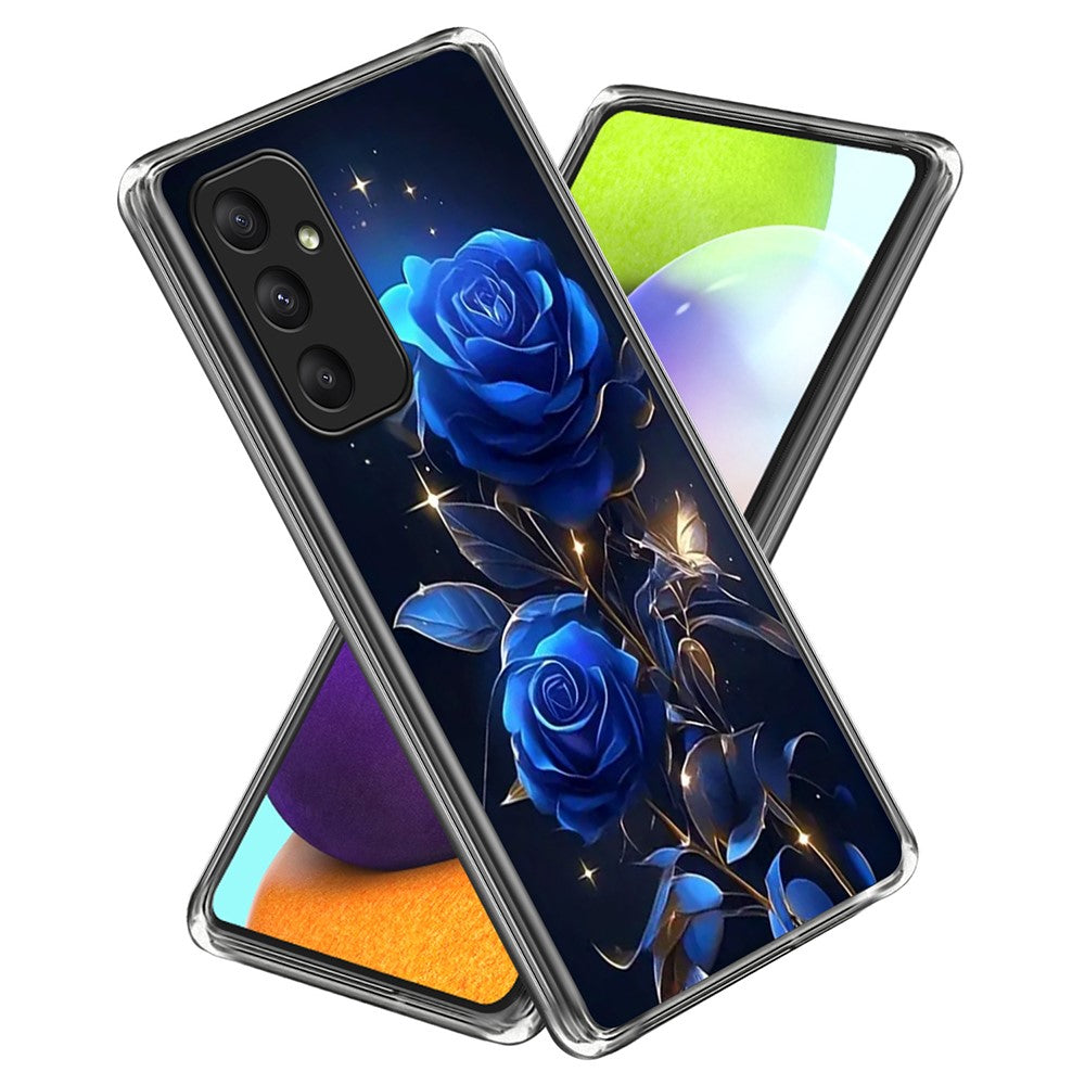 Samsung Galaxy A35 5G-skal med mönstertryck, IMD-stötsäkert TPU-mobilskal