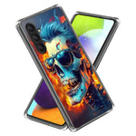 For Samsung Galaxy A25 5G (Global) (161.0 x 76.5 x 8.3mm) Case IMD Pattern Printing TPU Shockproof Phone Cover