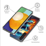 For Samsung Galaxy A25 5G (Global) (161.0 x 76.5 x 8.3mm) Case IMD Pattern Printing TPU Shockproof Phone Cover