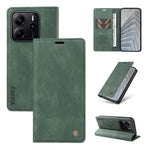 YIKATU For Xiaomi Redmi Note 14 4G (164.84mm) Leather Cover  YK-004 Skin-Touch Wallet Phone Cases