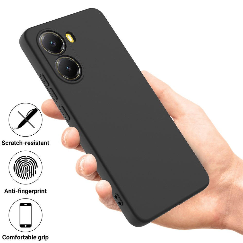 For Xiaomi Redmi Turbo 4 5G / Xiaomi Poco X7 Pro 5G Liquid Silicone Case Phone Back Cover with Hand Strap