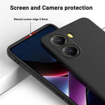 For Xiaomi Redmi Turbo 4 5G / Xiaomi Poco X7 Pro 5G Liquid Silicone Case Phone Back Cover with Hand Strap