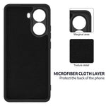 For Xiaomi Redmi Turbo 4 5G / Xiaomi Poco X7 Pro 5G Liquid Silicone Case Phone Back Cover with Hand Strap