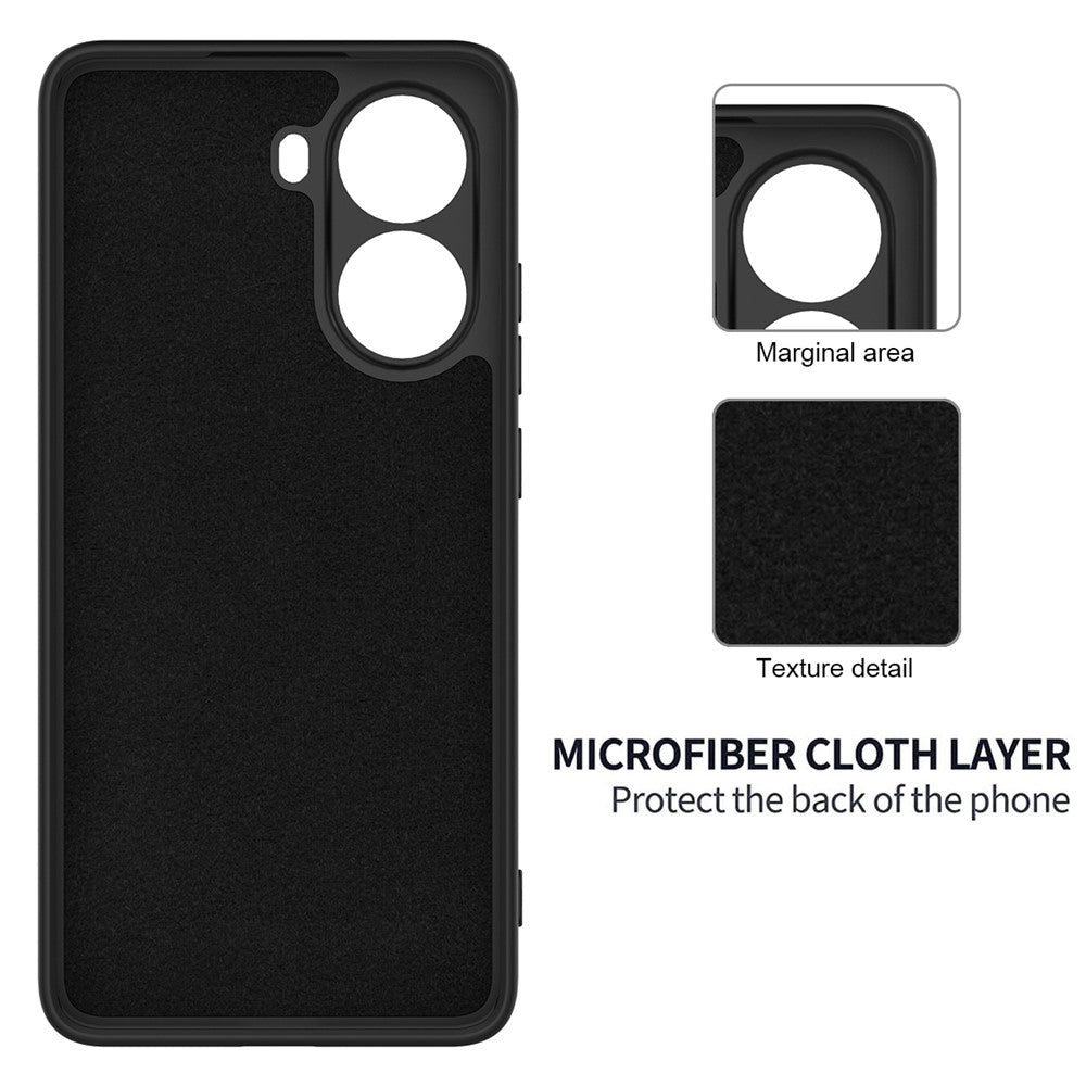 For Xiaomi Redmi Turbo 4 5G / Xiaomi Poco X7 Pro 5G Liquid Silicone Case Phone Back Cover with Hand Strap